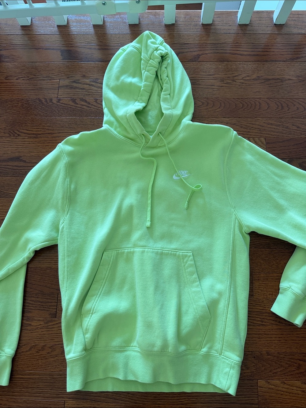 Nike Men's Neon Lime Pullover Hoodie